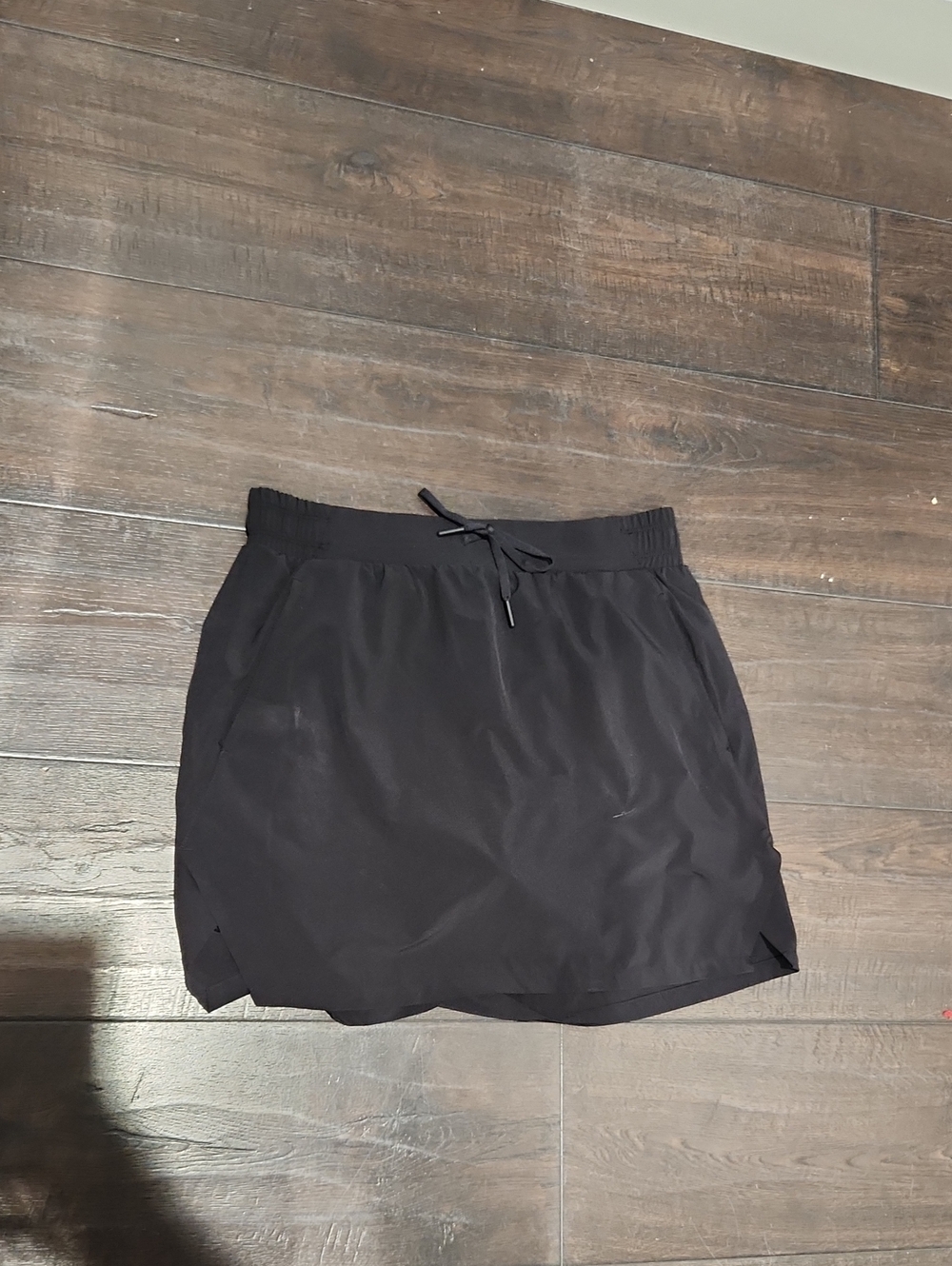 all in motion Black Women's Athletic Skort with Drawstring